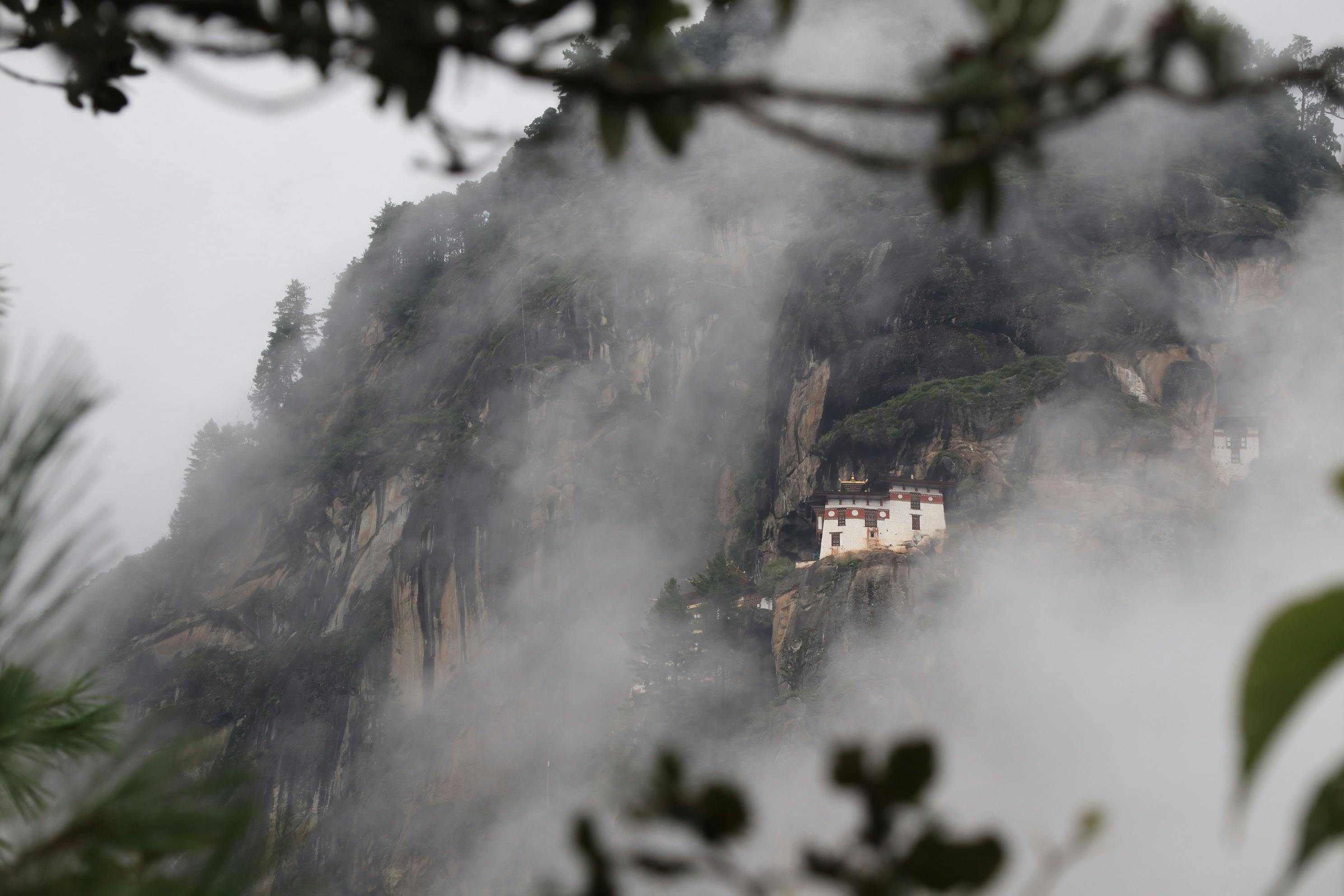 Clear mountain rivers in Bhutan